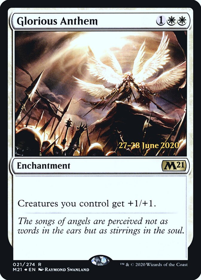 Glorious Anthem card front