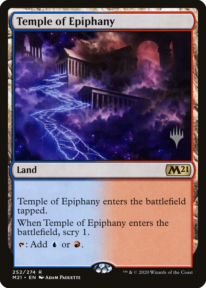 Temple of Epiphany card front