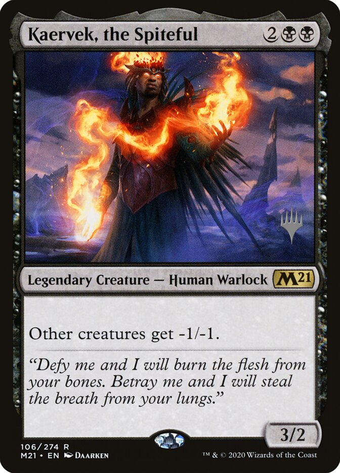 Kaervek, the Spiteful card front