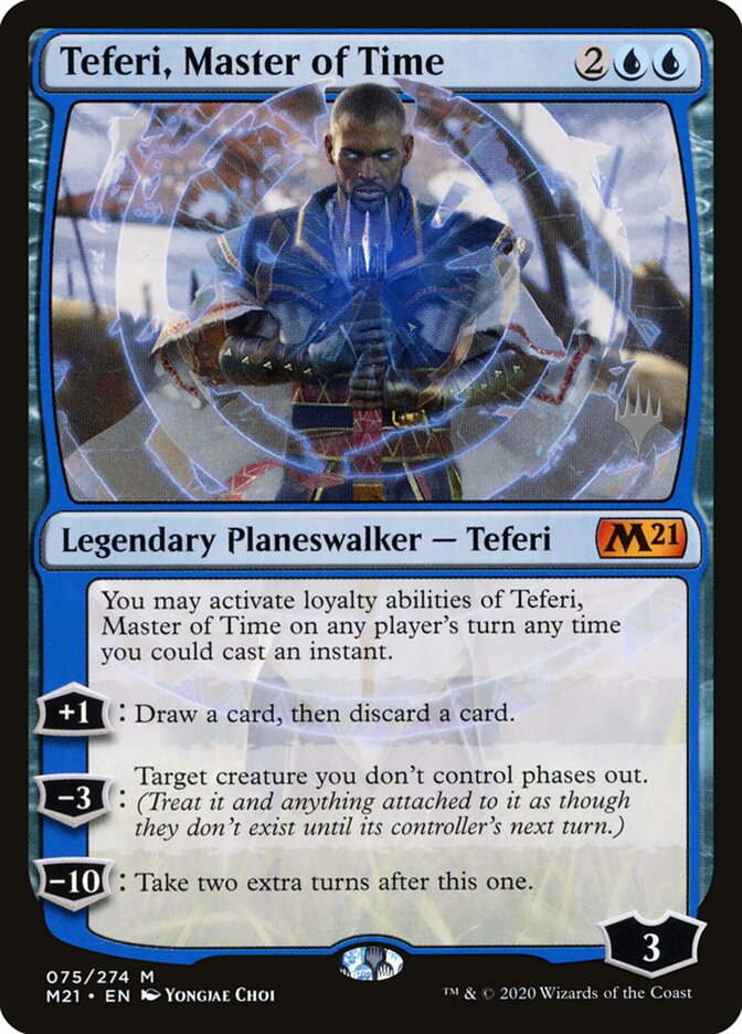 Teferi, Master of Time card front