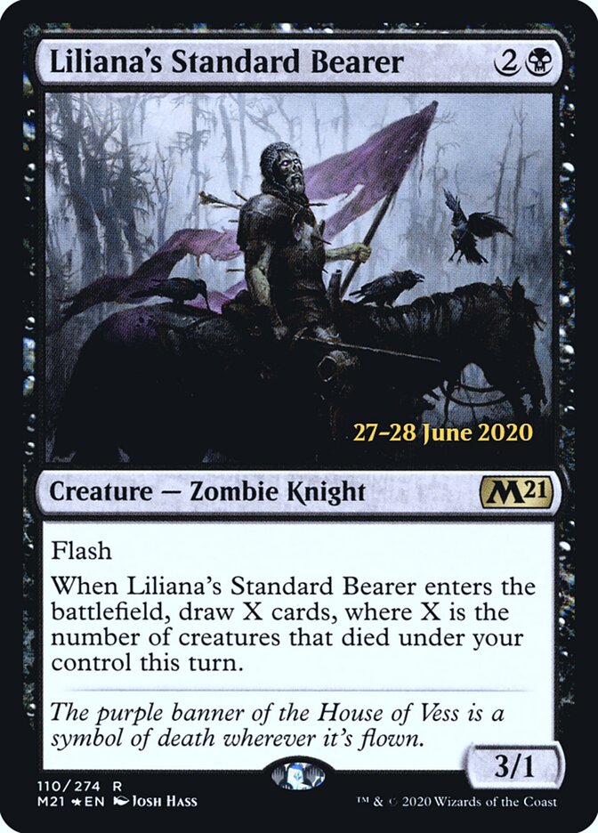 Liliana's Standard Bearer card front