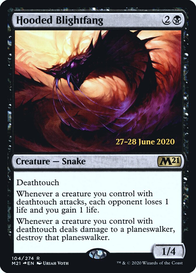 Hooded Blightfang card front