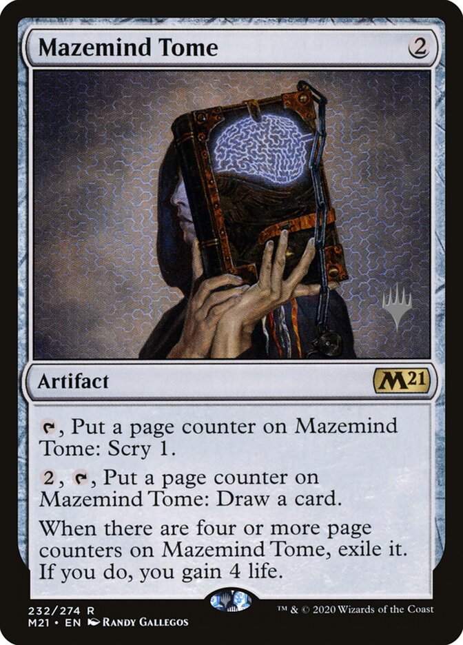 Mazemind Tome card front