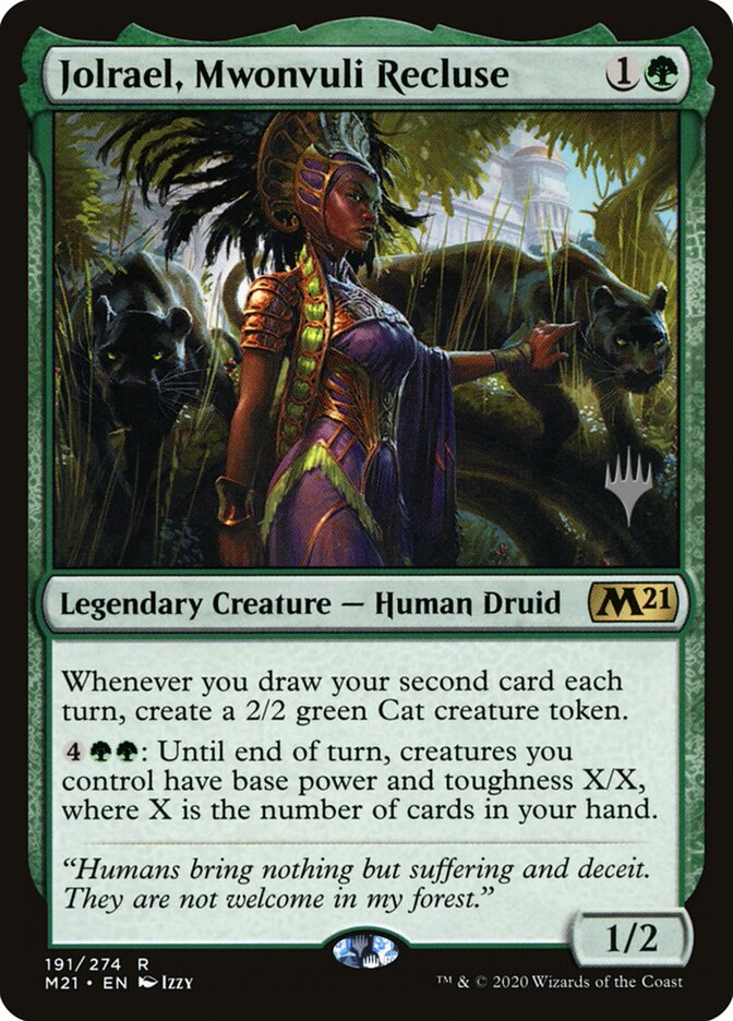 Jolrael, Mwonvuli Recluse card front