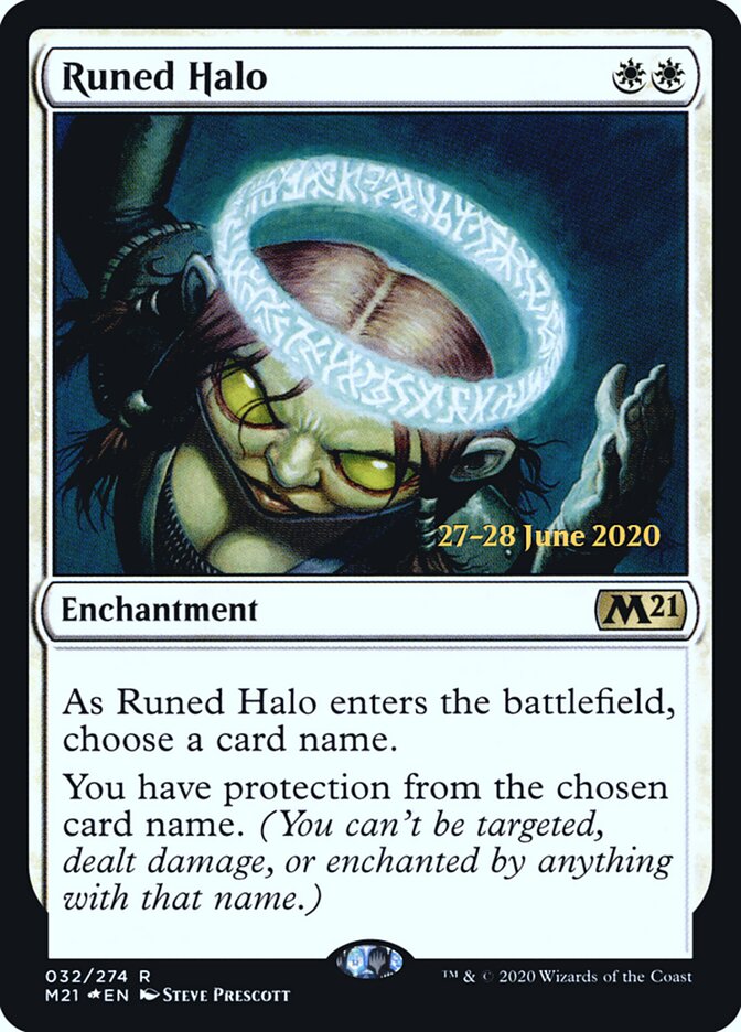 Runed Halo card front