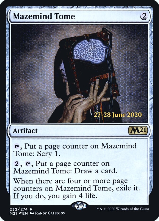 Mazemind Tome card front