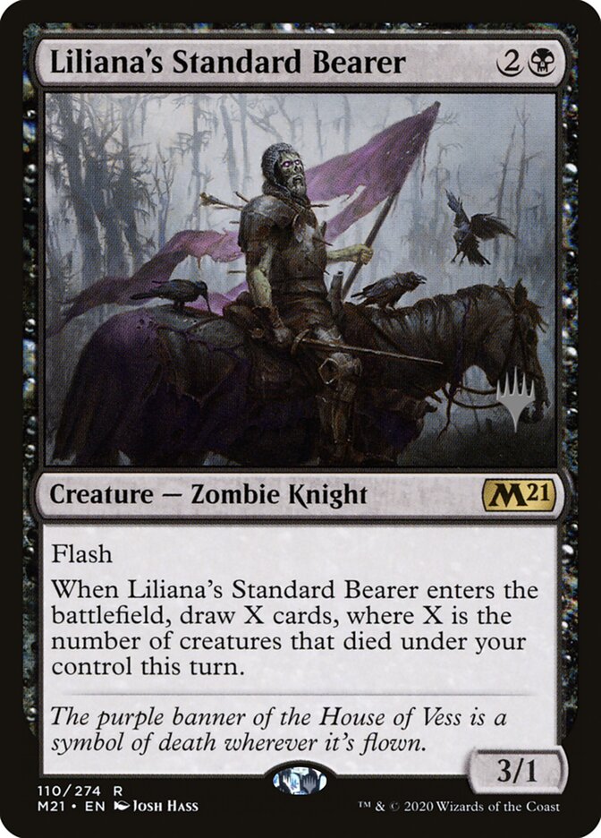Liliana's Standard Bearer card front