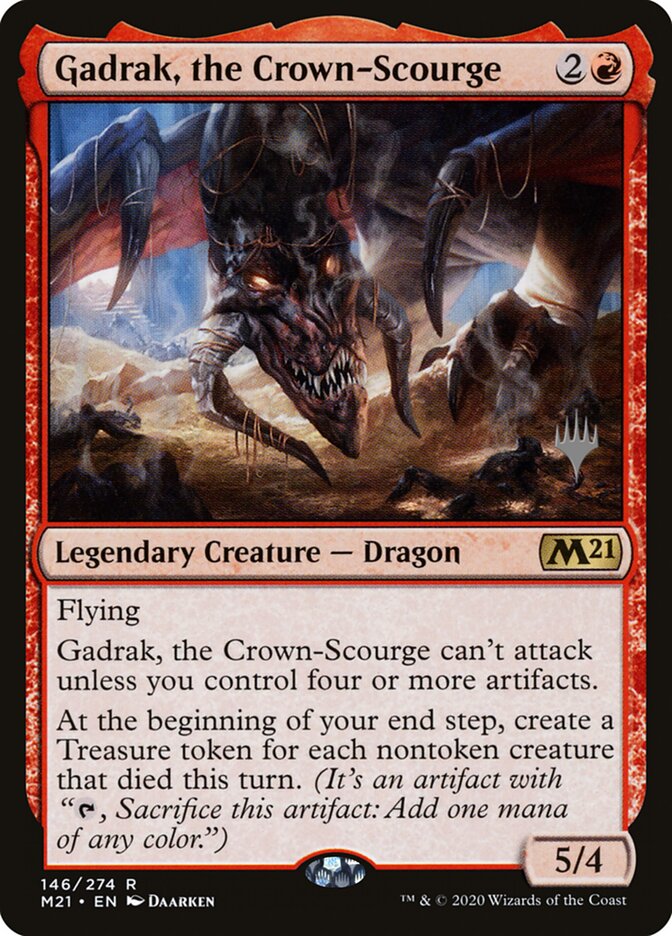 Gadrak, the Crown-Scourge card front