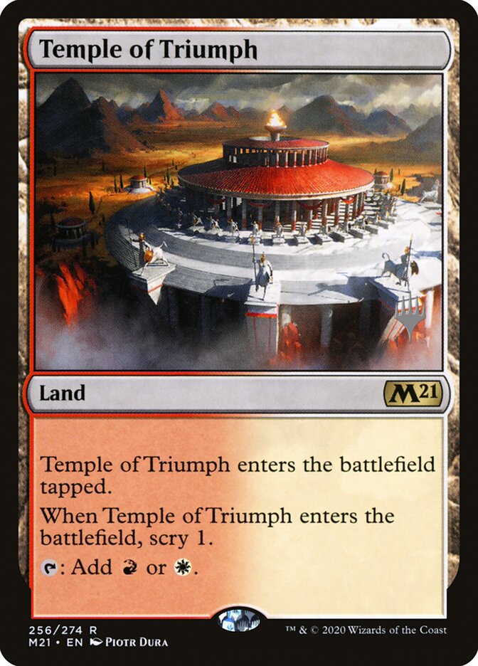 Temple of Triumph card front