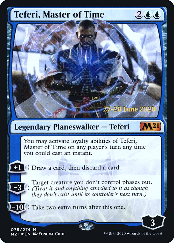 Teferi, Master of Time card front