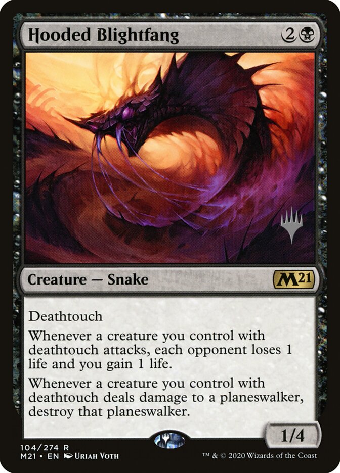 Hooded Blightfang card front
