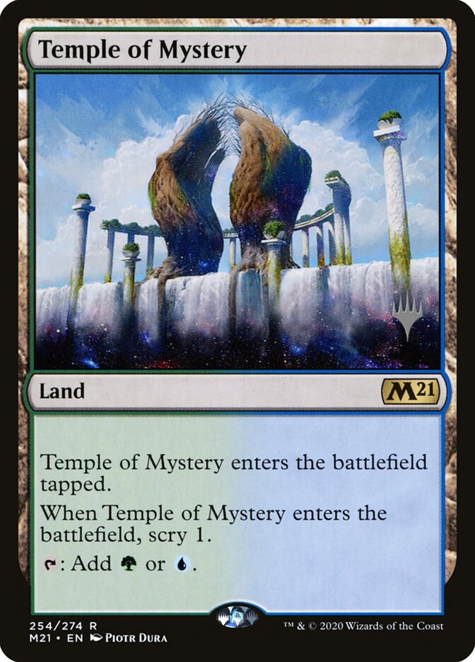 Temple of Mystery card front