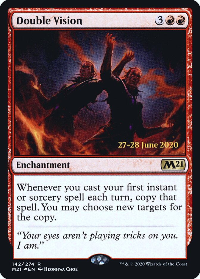 Double Vision card front