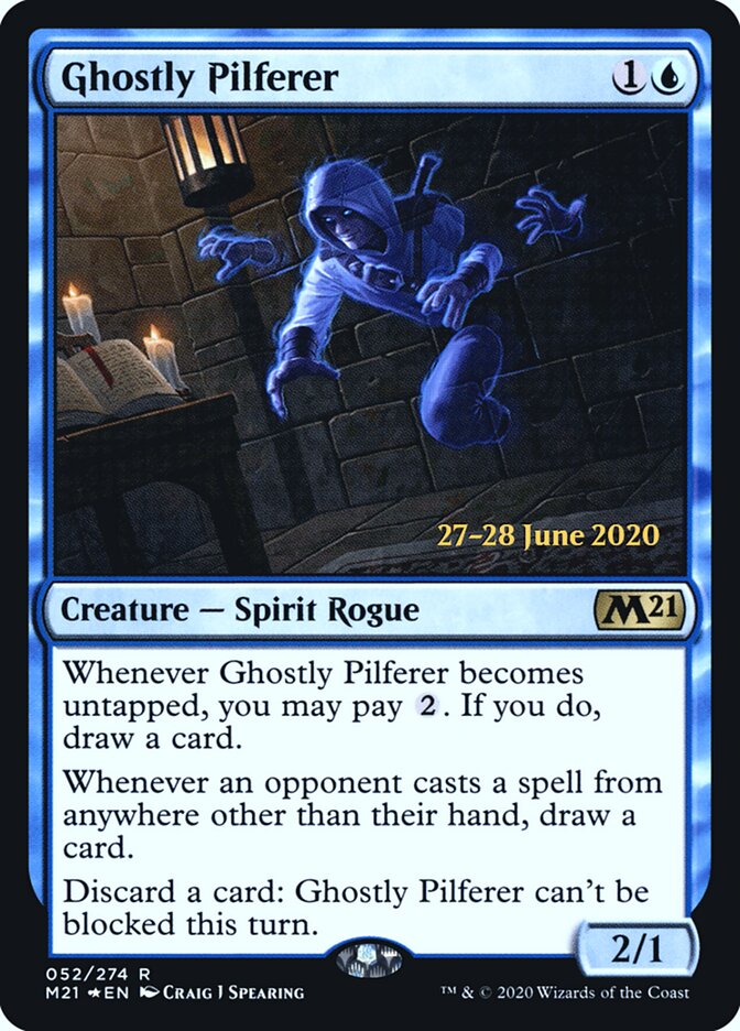 Ghostly Pilferer card front