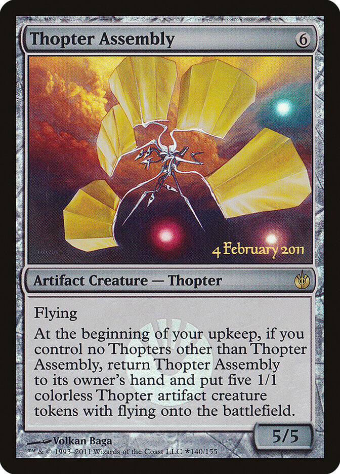 Thopter Assembly card front