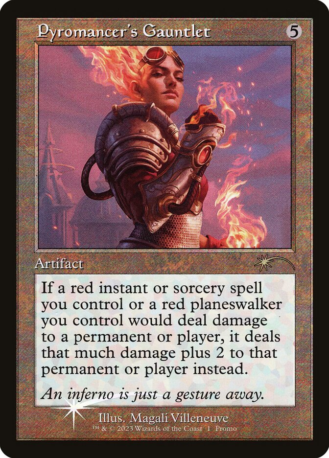 Pyromancer's Gauntlet card front