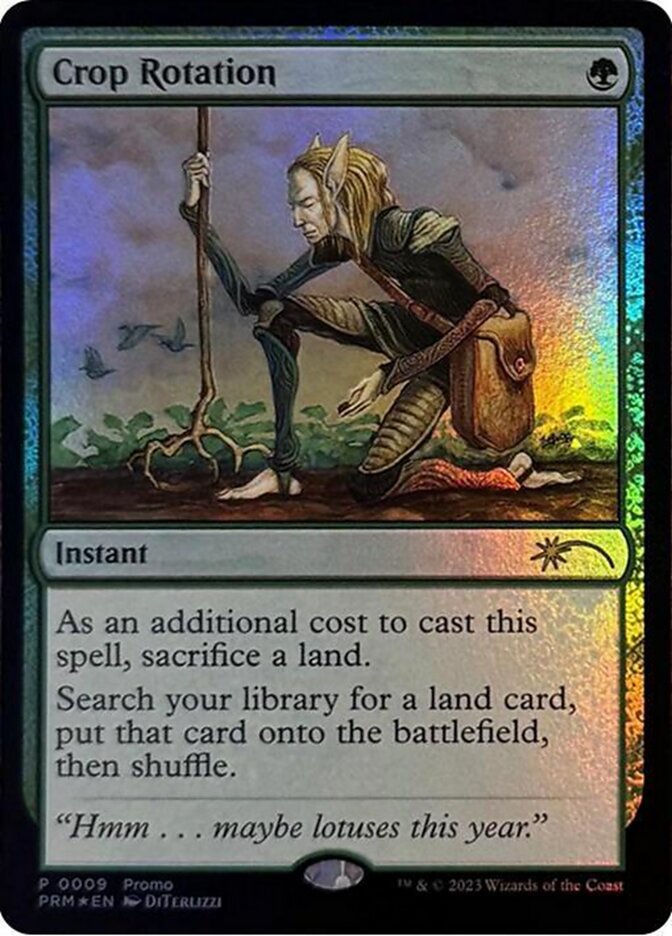 Crop Rotation card front