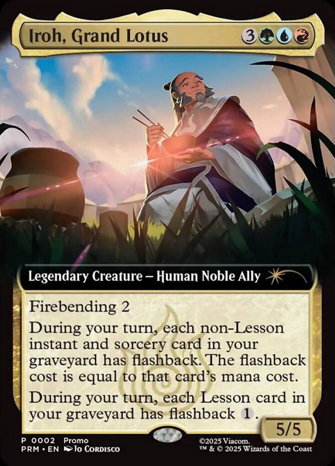 Iroh, Grand Lotus card front
