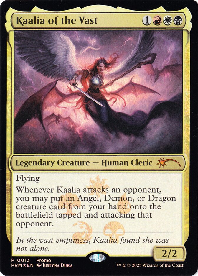 Kaalia of the Vast card front