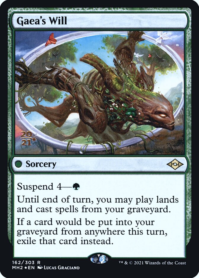 Gaea's Will card front