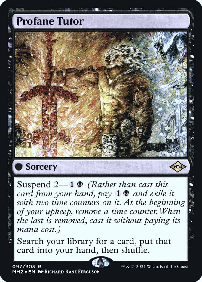 Profane Tutor card front