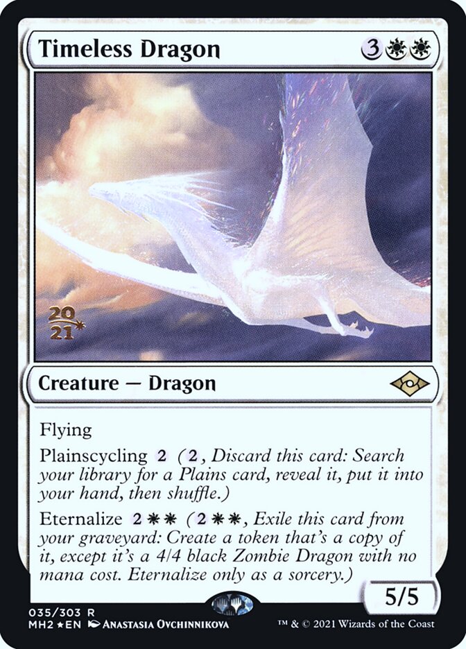 Timeless Dragon card front