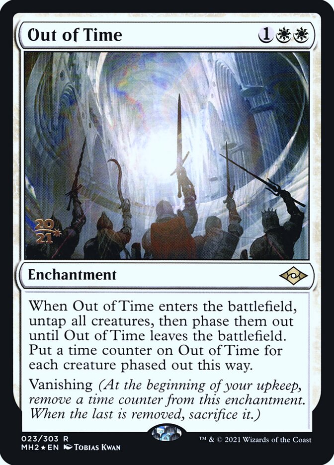 Out of Time card front