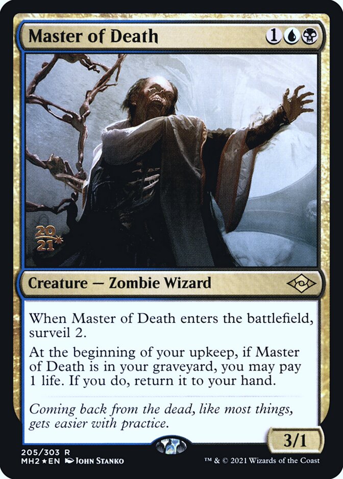 Master of Death card front