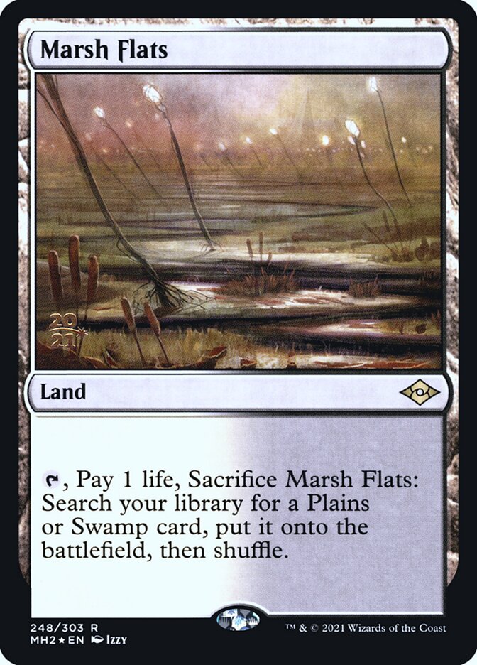 Marsh Flats card front