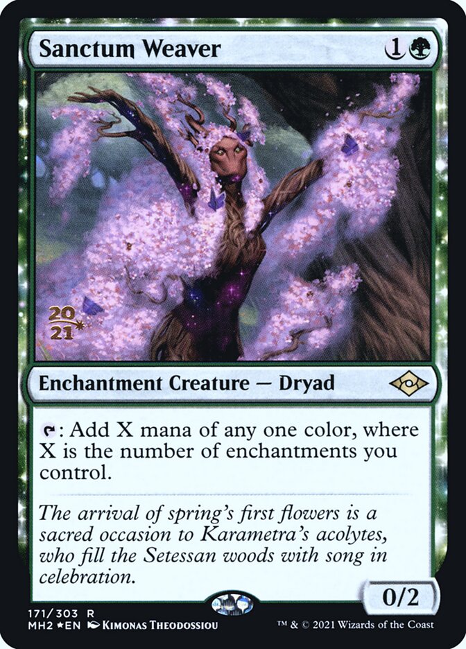 Sanctum Weaver card front