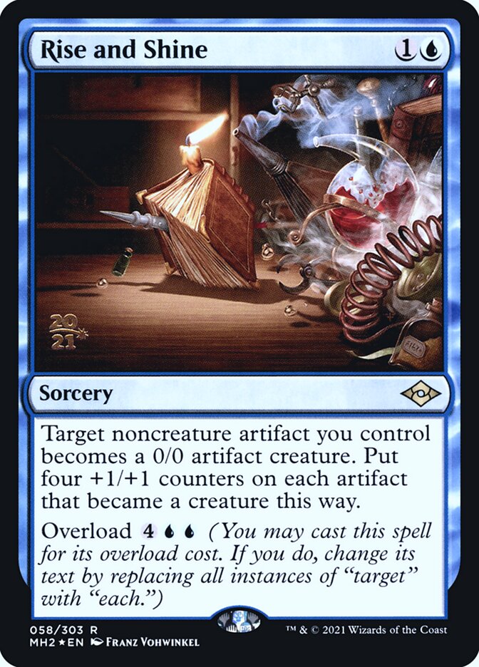 Rise and Shine card front