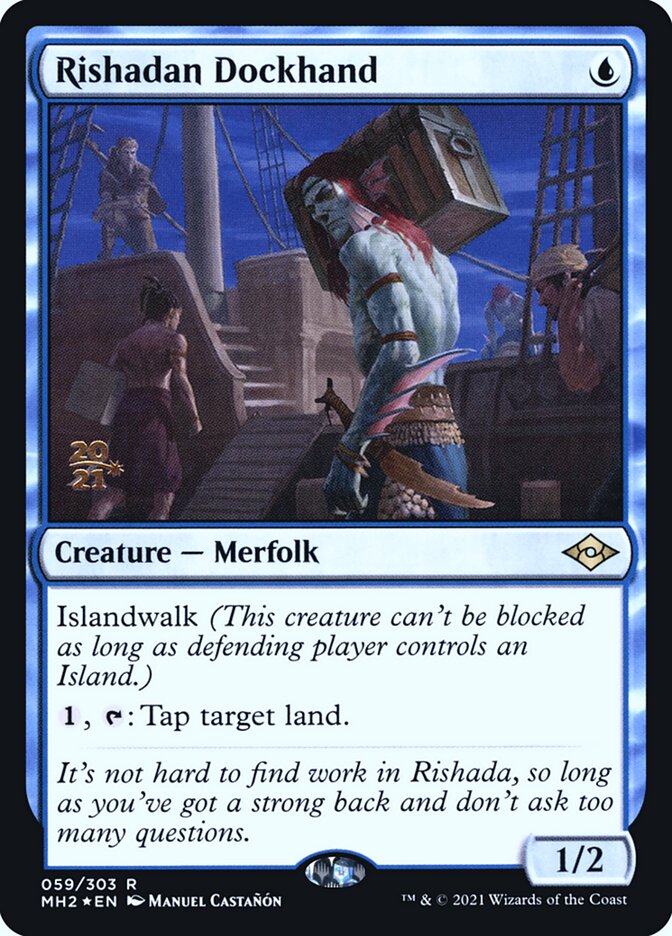 Rishadan Dockhand card front