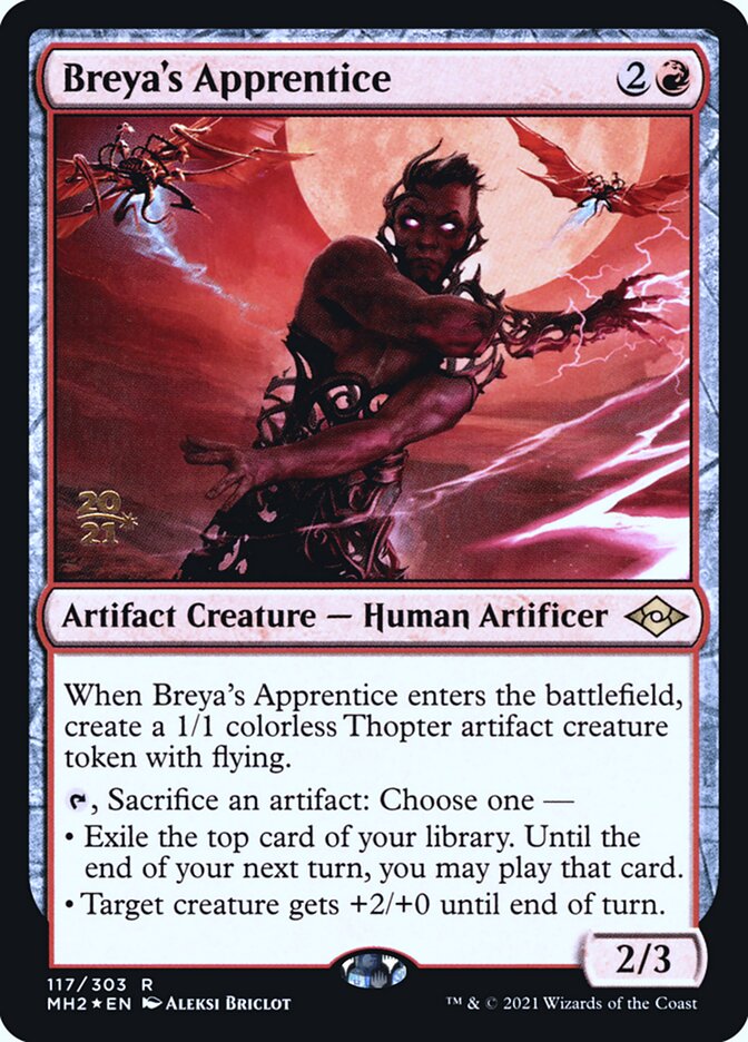 Breya's Apprentice card front