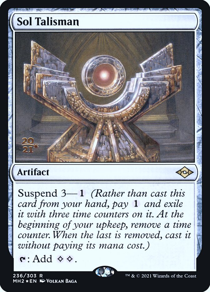 Sol Talisman card front