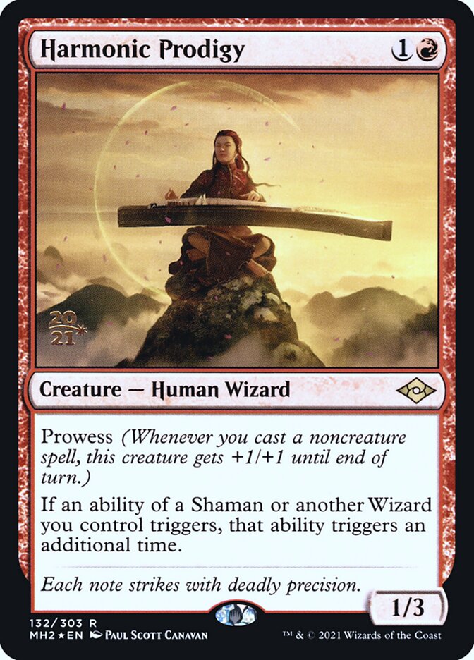 Harmonic Prodigy card front