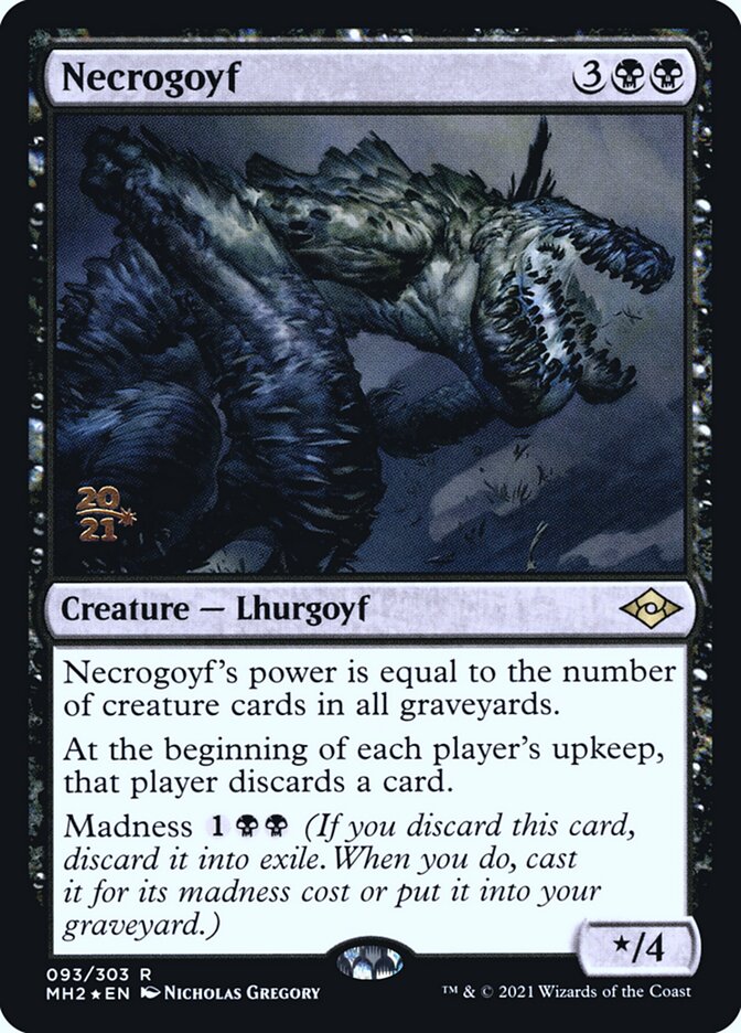 Necrogoyf card front