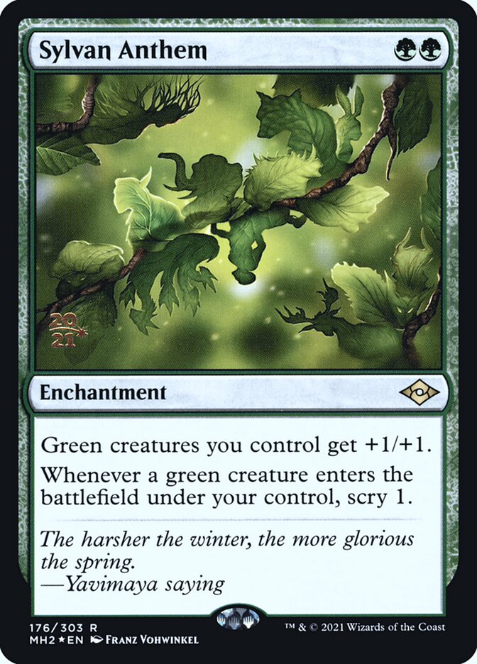 Sylvan Anthem card front