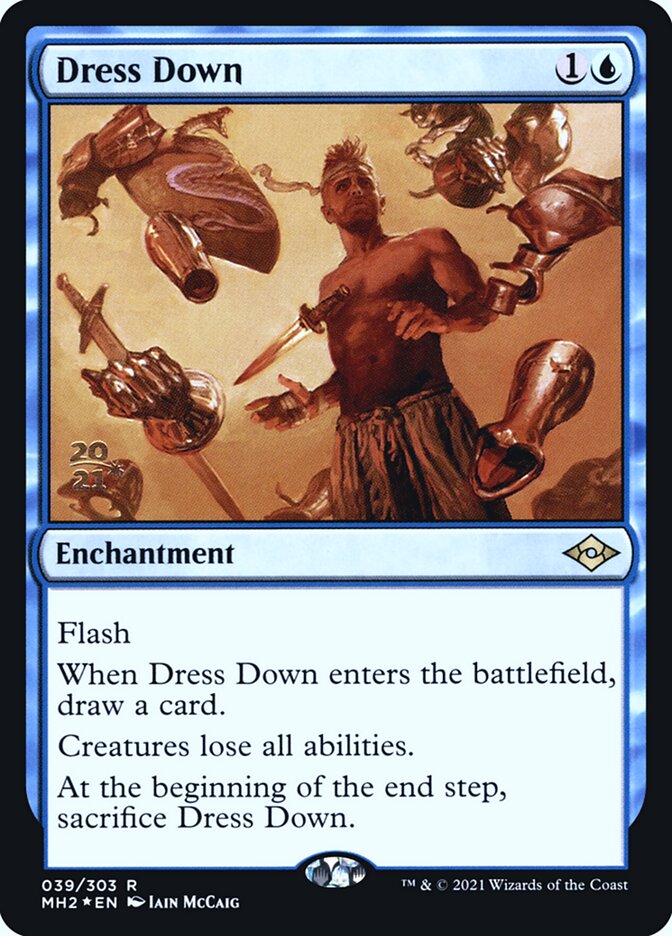 Dress Down card front