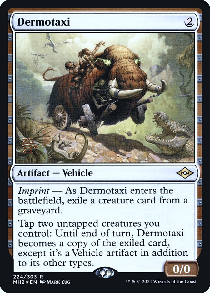 Dermotaxi card front