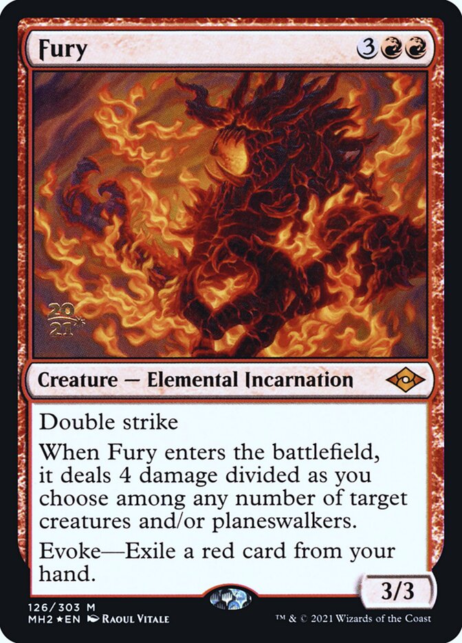Fury card front