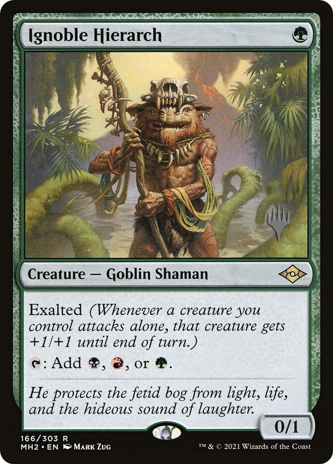 Ignoble Hierarch card front