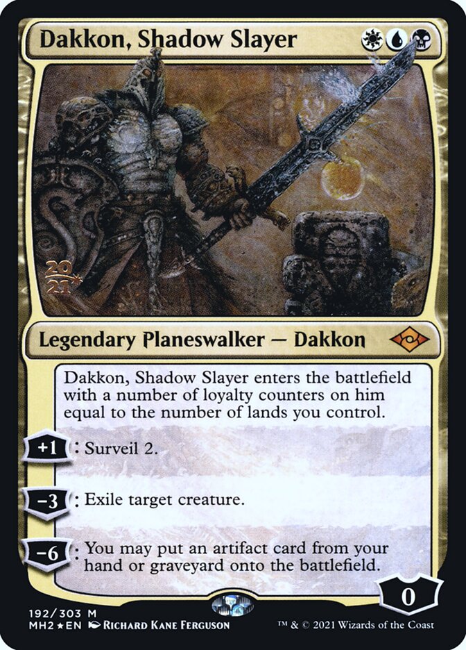 Dakkon, Shadow Slayer card front