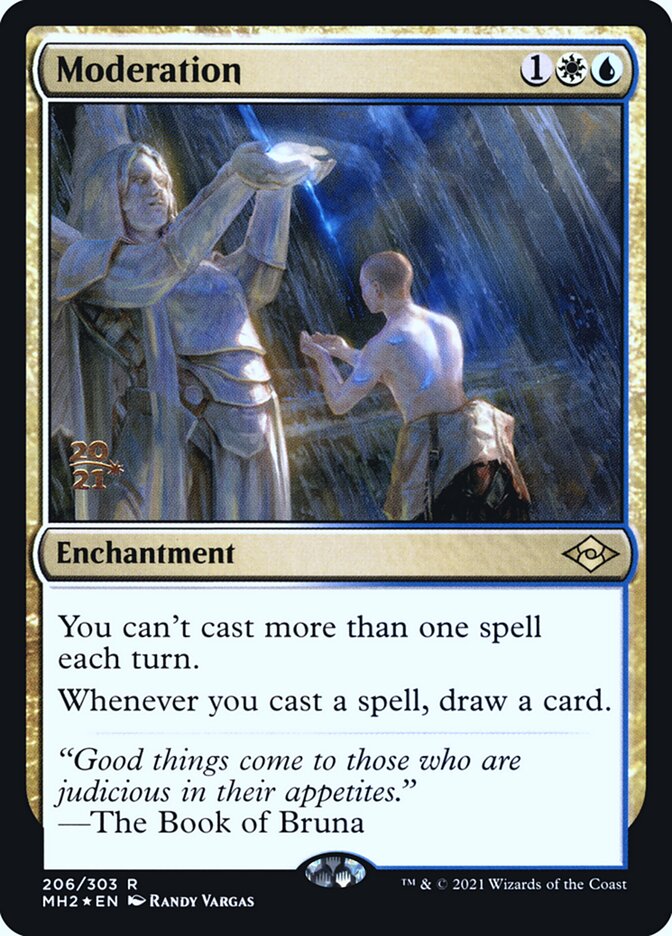 Moderation card front