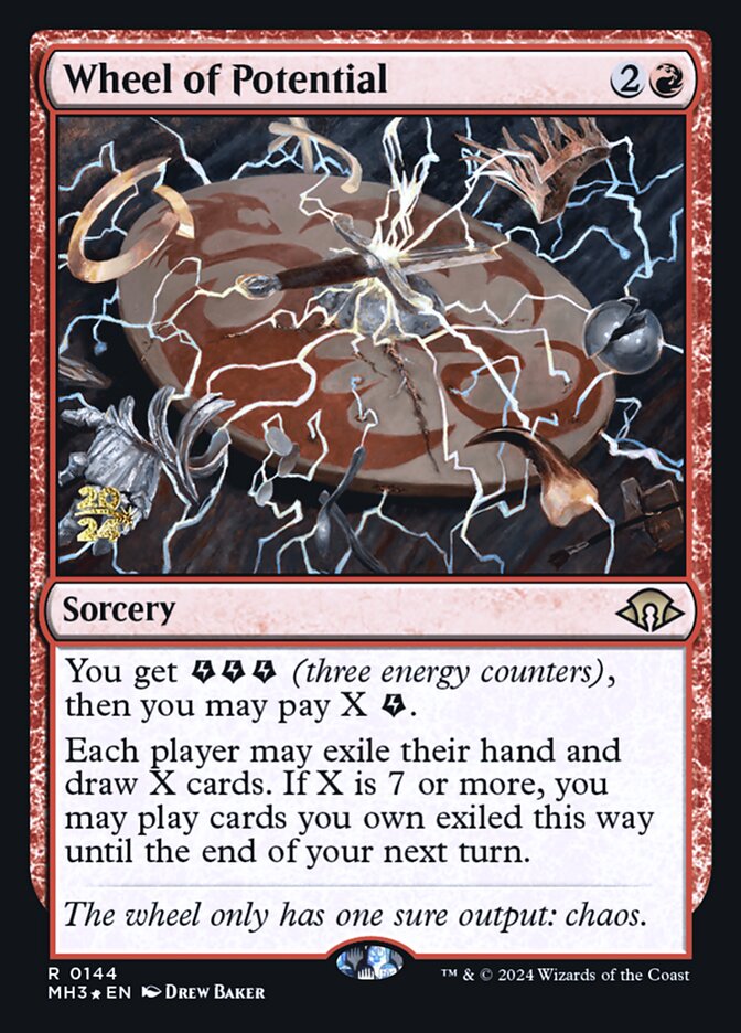 Wheel of Potential card front