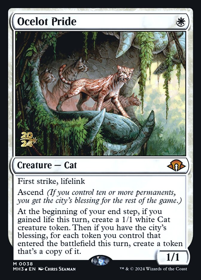 Ocelot Pride card front