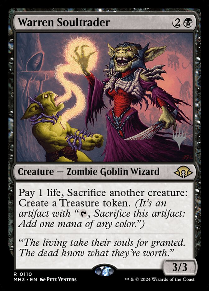 Warren Soultrader card front