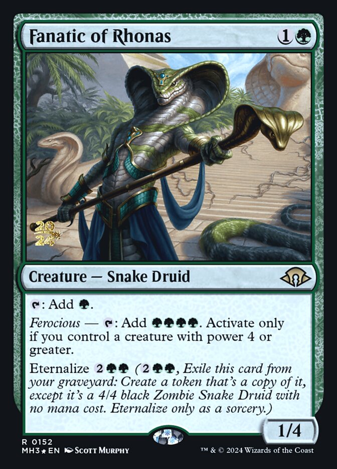 Fanatic of Rhonas card front