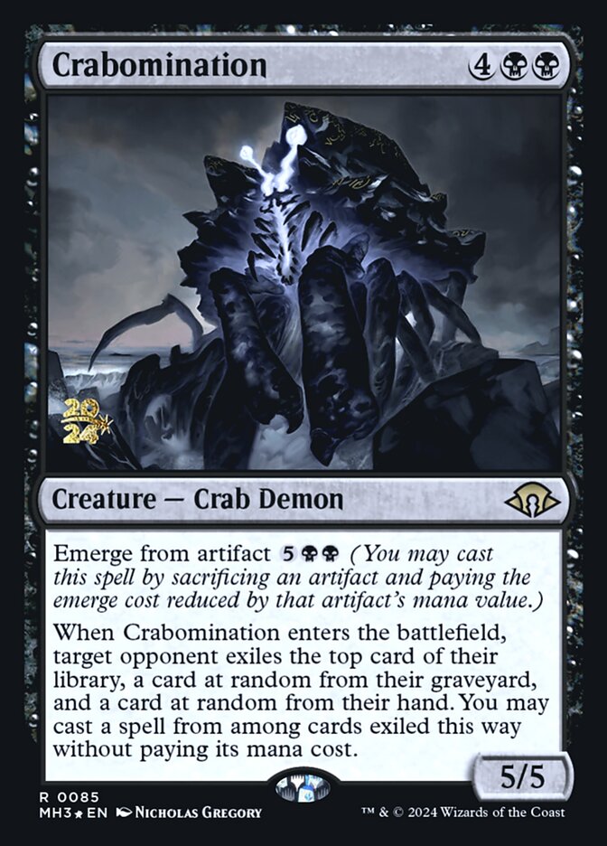 Crabomination card front