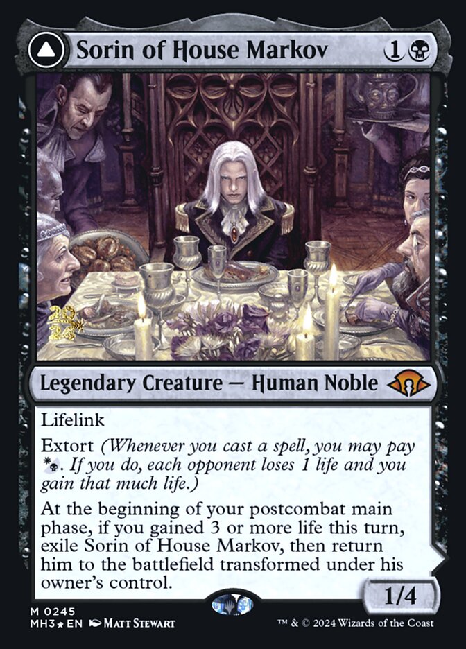 Sorin of House Markov card front
