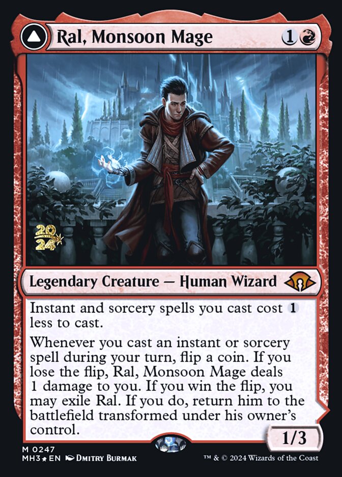 Ral, Monsoon Mage card front